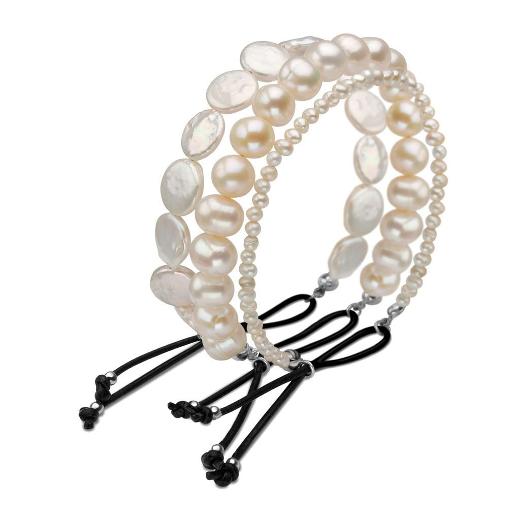 perlas, brazalete ohm perla grande