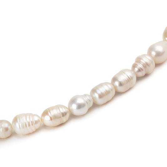 COLLAR PERLA OVALADA