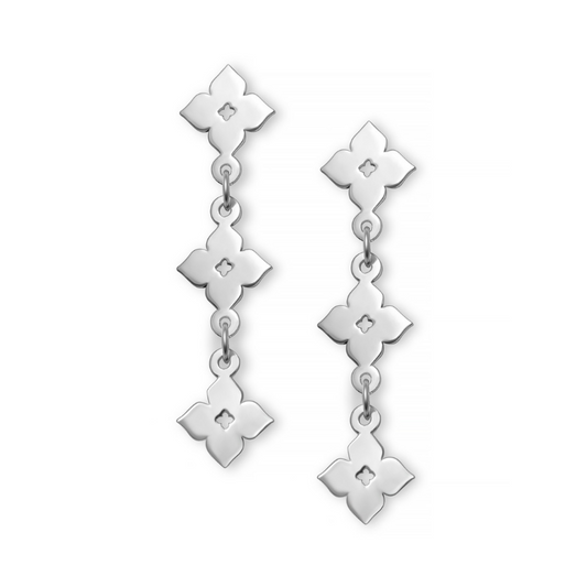 ARETE TRES FLORES MARROQUÍES DEL ALMA